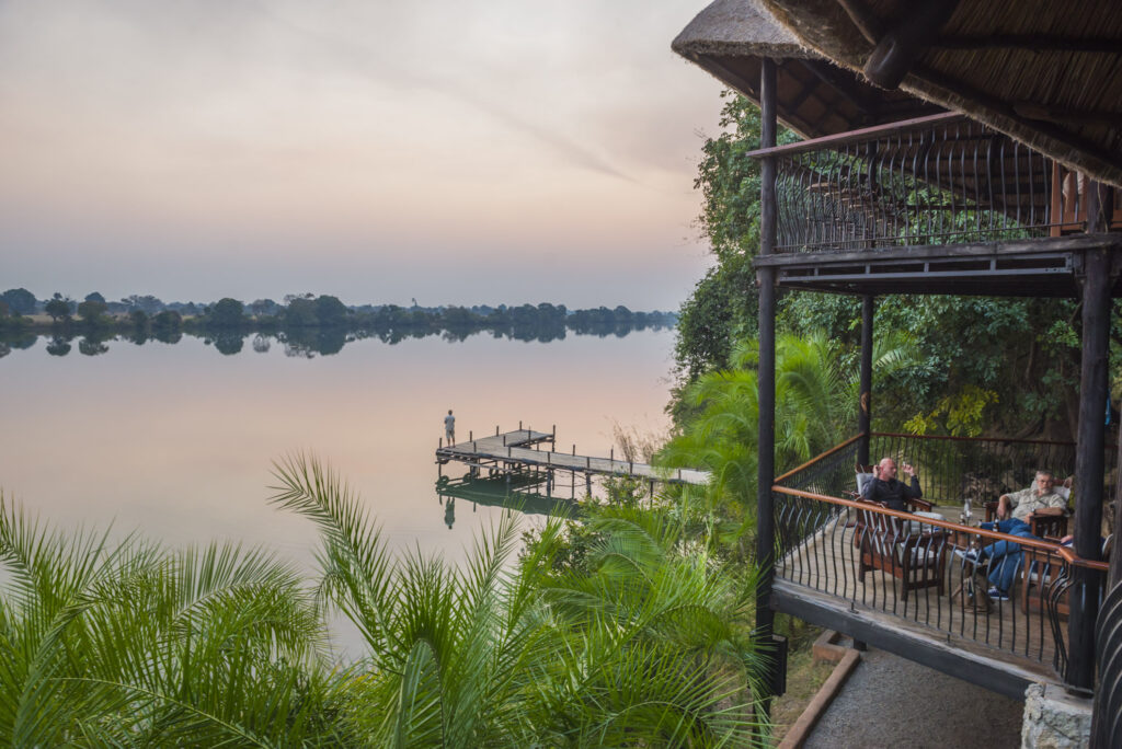 The Kafue River at Mukambi