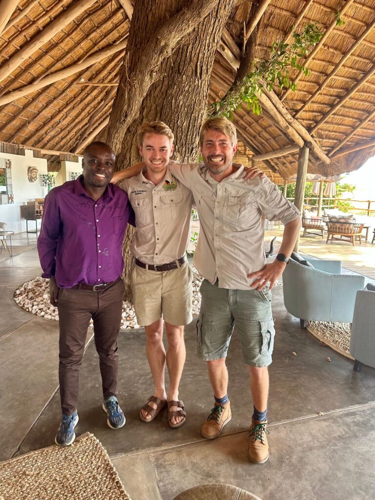 Wilson Malambo, Luke Cowan and Mario Vosss, reunited